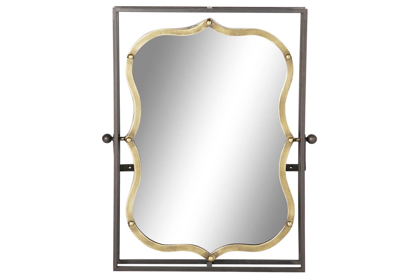 Dekodonia Espejo Metal Dorado