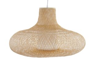 Lámpara de techo bambú 75 x 75 x 48 cm