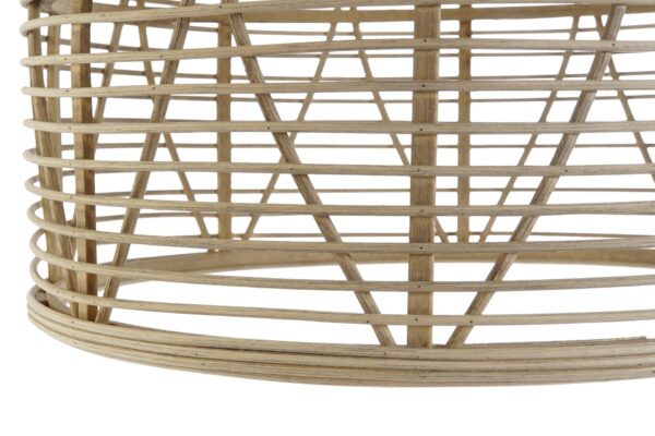 Lámpara de techo bambú 41 x 41 x 29 cm
