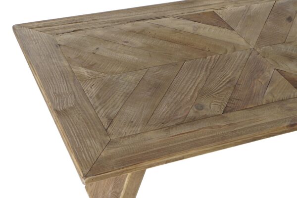 Mesa de centro madera reciclada 130 x 70 x 40 cm