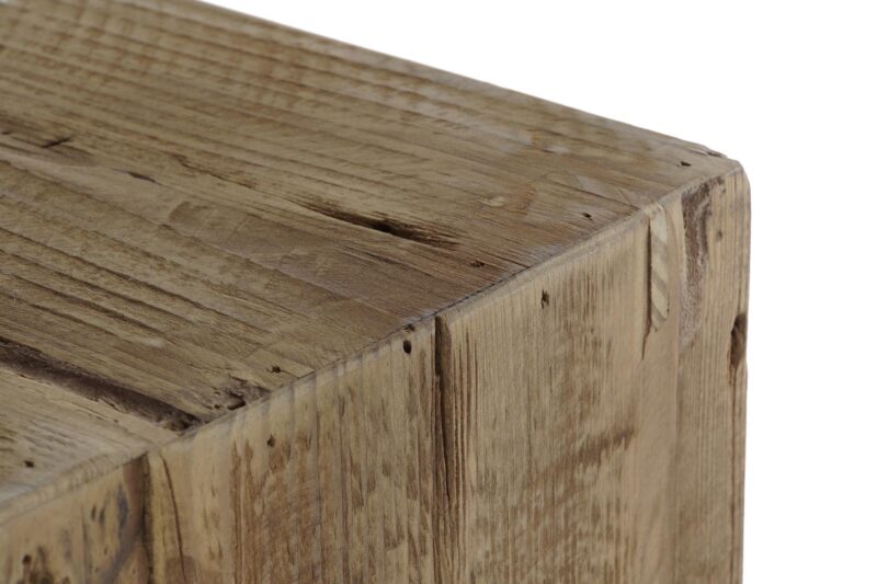 Estanteria madera reciclada 120x40x110 natural