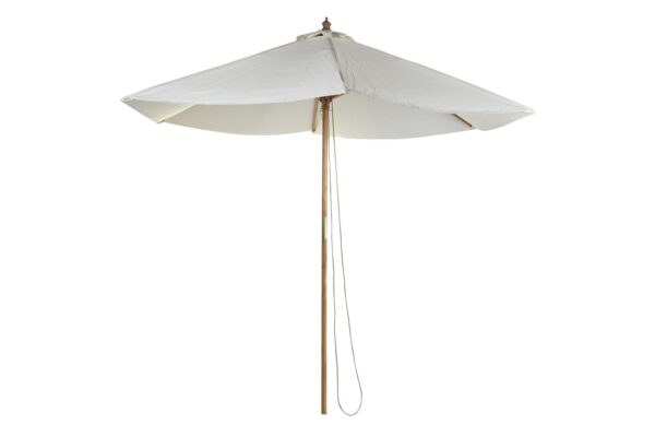 Parasol poliester bambu 300x300x230 beige