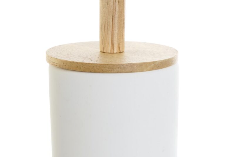 Escobillero gres bambu 10x10x38 blanco