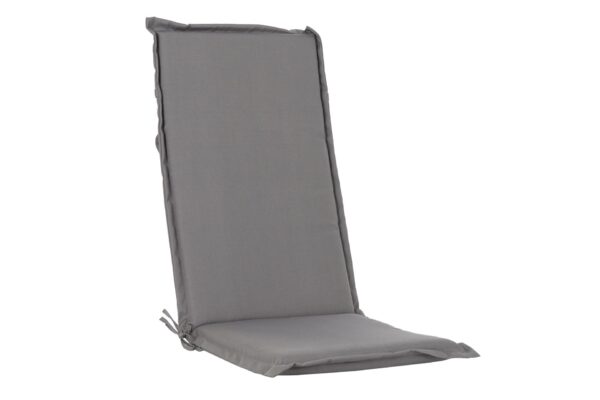 Cojín gris silla poliéster 42 x 4 x 115 cm