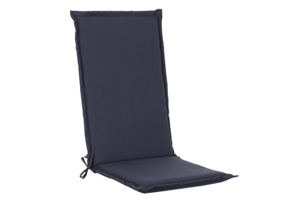 Cojín silla azul marino poliéster 42 x 4 x 115 cm